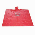 PVC Raincoat with Hood - Red